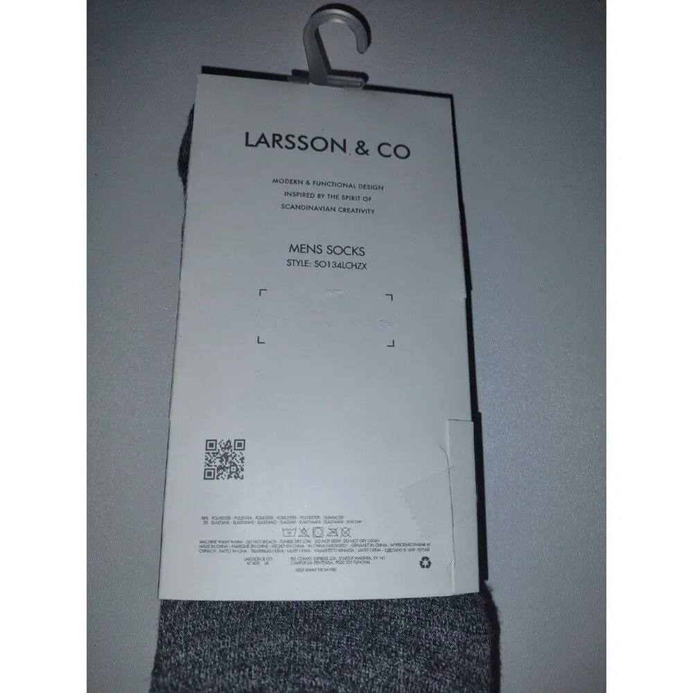 Larsson & Co Outdoor spirit of Scandinavia  Socks 3 Pack 7-12 New